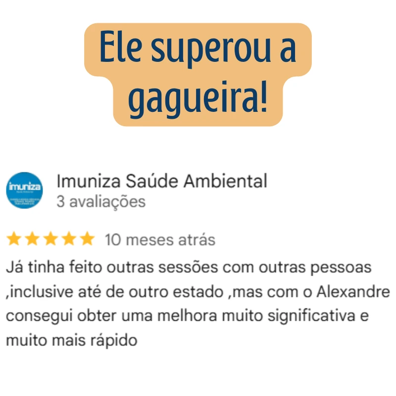 Avaliação: melhora significativa e mais rápida